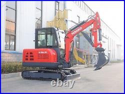 NEW EXCAVATOR 3.5 Ton KUBOTA Certified EPA Engine Free shipping in Florida