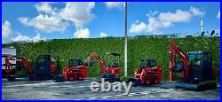 NEW EXCAVATOR 3.5 Ton KUBOTA Certified EPA Engine Free shipping in Florida