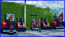 NEW EXCAVATOR 3.5 Ton KUBOTA Certified EPA Engine Free shipping in Florida
