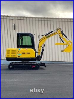 NEW-Excavator, EPA CERTFD Kubota V1505D Engine 3.5 TON + Hydraulic Thumb