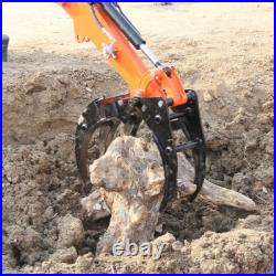 NEW Grapple Chinese AGT Mini Excavator Parts/Accessory for 0.8-1.5 Ton excavator