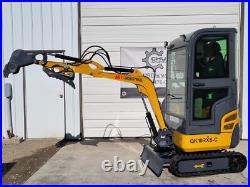 NEW Mini Excavator 1 ton AGT QK18RXSC 13HP Digger with Air Conditioning