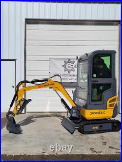 NEW Mini Excavator 1 ton AGT QK18RXSC 13HP Digger with Air Conditioning