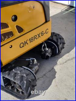NEW Mini Excavator 1 ton AGT QK18RXSC 13HP Digger with Air Conditioning