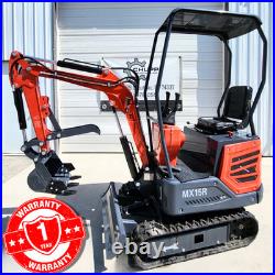 NEW Mini Excavator AGT 1-Ton MX15R 13.5HP Digger