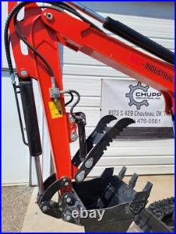 NEW Mini Excavator AGT QNT50R 2-Ton with Cab & Swing Boom 28HP Gas Engine Digger NEW Mini Excavator AGT QNT50R 2-Ton with Cab & Swing Boom 28HP Gas Engine Digger