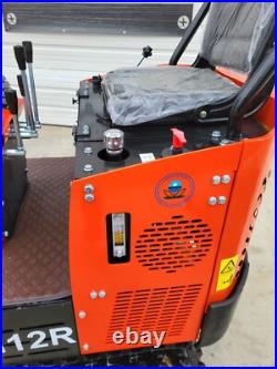 NEW Mini Excavator AGT WH12R 1 ton 13HP RATO Engine with Fixed Thumb