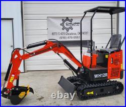 NEW Mini Excavator AGT WH12R 1 ton 13HP RATO Engine with Fixed Thumb