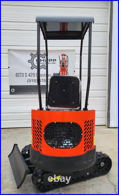 NEW Mini Excavator AGT WH12R 1 ton 13HP RATO Engine with Fixed Thumb