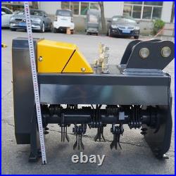 NEW Mini excavator Flail Mower Hydraulic Mowing Excavator Attachment Free ship