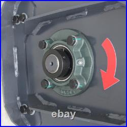 NEW Mini excavator Flail Mower Hydraulic Mowing Excavator Attachment Free ship