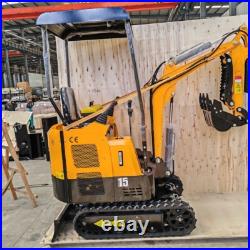 NJ Pick up 3300lbs Mini Excavator Rubber Track Digger with 13.5HP B&S EPA Engine NJ Pick up 3300lbs Mini Excavator Rubber Track Digger with 13.5HP B&S EPA Engine