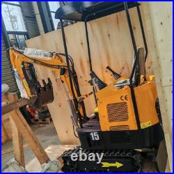 NJ Pick up 3300lbs Mini Excavator Rubber Track Digger with 13.5HP B&S EPA Engine NJ Pick up 3300lbs Mini Excavator Rubber Track Digger with 13.5HP B&S EPA Engine