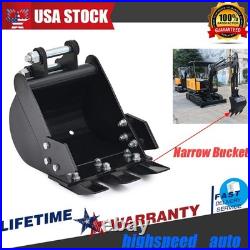 Narrow Bucket For Mini Excavator Attachment with Teeth 12 Trench Bucket Universal Narrow Bucket For Mini Excavator Attachment with Teeth 12 Trench Bucket Universal