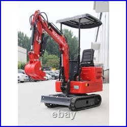 New 1.4Ton Mini Excavator KUBOTA Diesel Engine with Attachments Tracked Diggers