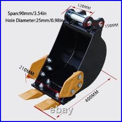 New 1.4Ton Mini Hydraulic Excavator Kubota Engine with Attachments EPA USA Stock