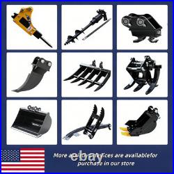 New 1 Ton Mini Excavator Gas B&S EPA Engine 13.5HP USA Free Wooden Crate Package