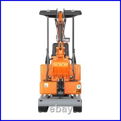 New 1 Ton Mini Excavator Gas B&S EPA Engine 13.5HP USA Free Wooden Crate Package
