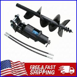 New 2025 Model 200mm Auger Drill 30mm Pin for 1.8T Mini Excavator, Free Shipping