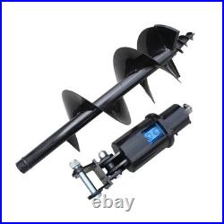 New 2025 Model 200mm Auger Drill 30mm Pin for 1.8T Mini Excavator, Free Shipping