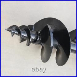 New 2025 Model 200mm Auger Drill 30mm Pin for 1.8T Mini Excavator, Free Shipping