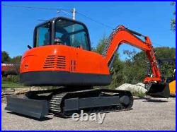 New 6 Ton Mini Excavator EPA Yanmar Diesel 12000 Lbs 61.5 HP FREE SHIPPING