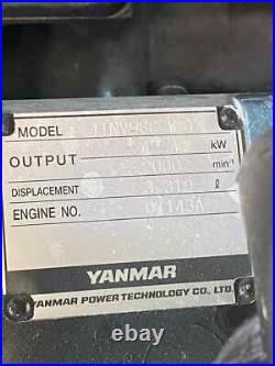 New 6 Ton Mini Excavator EPA Yanmar Diesel 12000 Lbs 61.5 HP FREE SHIPPING