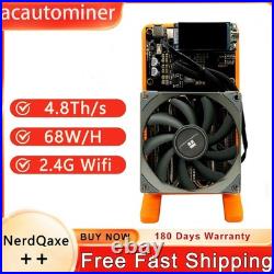 New Bitaxe NerdQaxe++ 4.8TH/s BM1370 Asic Chip 98W 2.4G WiFi Bitcoins Miner
