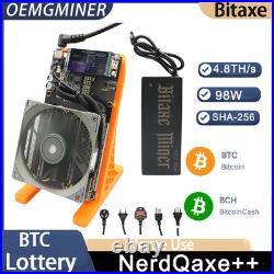 New Bitaxe NerdQaxe++ 4.8TH/s BM1370 Asic Chip 98W 2.4G WiFi Miner New Bitaxe NerdQaxe++ 4.8TH/s BM1370 Asic Chip 98W 2.4G WiFi Miner