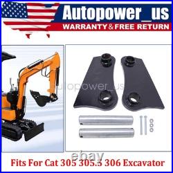 New Ears and Pins Weld on 45mm 10-1/4 C- C For Cat 305 305.5 306 Excavator