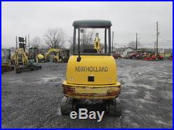 New Holland EC35 Mini Excavator