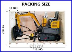 New KATOOL KT-EX20 Mini Excavator With Briggs & Stratton Gas Engine New KATOOL KT-EX20 Mini Excavator With Briggs & Stratton Gas Engine