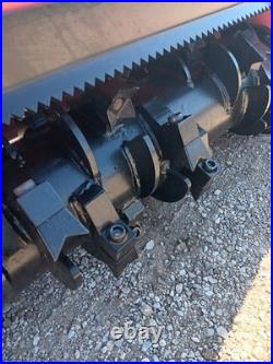 New MINI Excavator Drum Mulcher 37 50mm Pins For 75-90 Size Mini Excavators