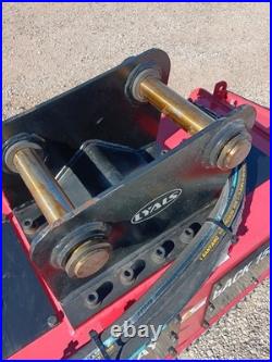 New MINI Excavator Drum Mulcher 37 50mm Pins For 75-90 Size Mini Excavators