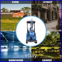 New Mini Excavato Kubota Diesel 1.8 Ton r Hydraulic Crawler 11.5HP Free Shipping