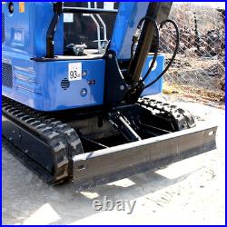 New Mini Excavato Kubota Diesel 1.8 Ton r Hydraulic Crawler 11.5HP Free Shipping