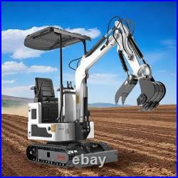 New Mini Excavator 1.4 Ton Tracked Digger 13.5HP B&S EPA Gas Engine Free Ship New Mini Excavator 1.4 Ton Tracked Digger 13.5HP B&S EPA Gas Engine Free Ship