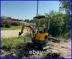 New Mini Excavator, 1 Ton EPA Certified USA Gas Briggs & Stratton Engine