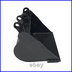 New Mini Excavator Bucket Crawler Digger Machine Attachment 14.9'' Without Teeth