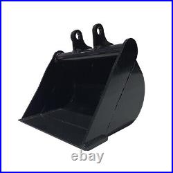 New Mini Excavator Bucket Crawler Digger Machine Attachment 14.9'' Without Teeth