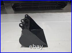 New Mini Excavator Bucket Crawler Digger Machine Attachment 31.5'' Without Teeth