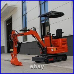 New Mini Excavator withPilot Control System Stand-On Mini Skid Steer Loader US