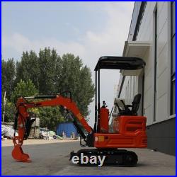 New Mini Excavator withPilot Control System Stand-On Mini Skid Steer Loader US