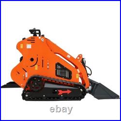 New Mini Excavator withPilot Control System Stand-On Mini Skid Steer Loader US