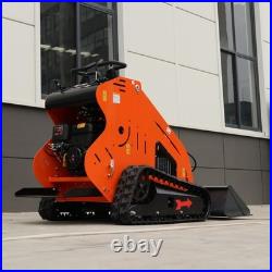 New Mini Excavator withPilot Control System Stand-On Mini Skid Steer Loader US