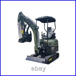New TYPHON TERROR XX 4000lb Mini Excavator SideSwing Kuobta D902 12 Attachments