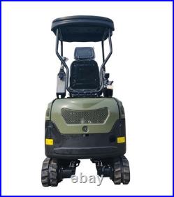 New TYPHON TERROR XX 4000lb Mini Excavator SideSwing Kuobta D902 12 Attachments