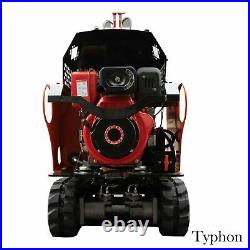 New TYPHON Terror VIII Rubber Track Excavator B&S LCT Engine Mini Excavator