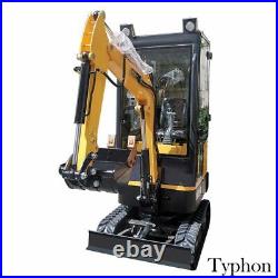 New Typhon Terror XII 1.2 Ton Mini Excavator Digger Bagger w Kubota engine
