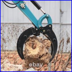New free shipping 1.5-2 ton mini excavator log grapple excavator attachment US